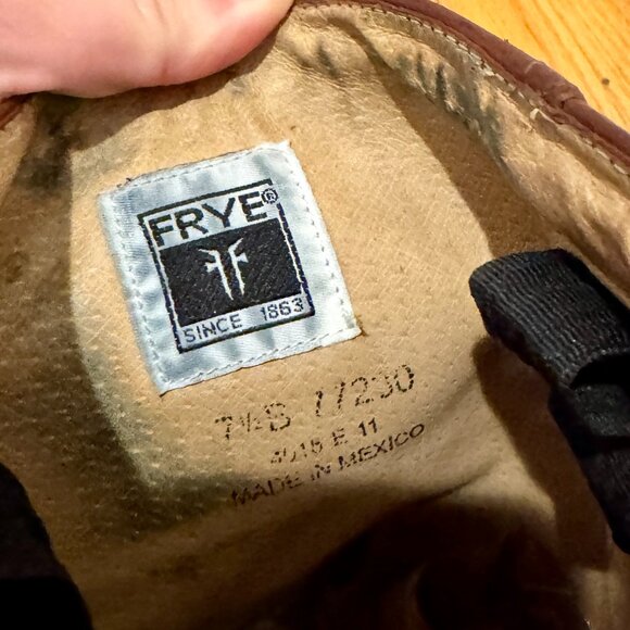 Frye Jane Heeled Leather Boots - Picture 4 of 5